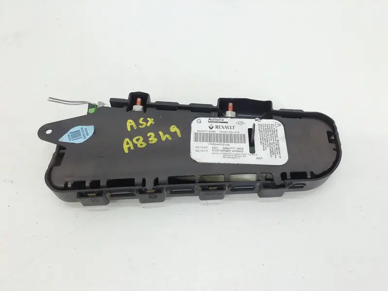 Airbag Sedile sinistro RENAULT Scenic Serie (03>09) 8200371806A Diesel 1500 (03>09)