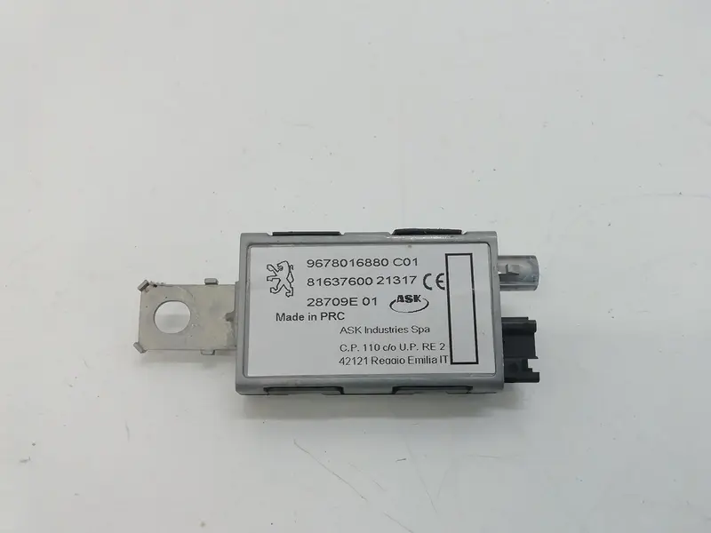 Amplificatore Antenna PEUGEOT 3008 Serie (16>) 9678016880 Diesel 1500 (16>23)