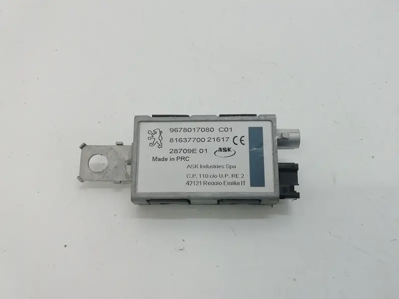 Amplificatore Antenna PEUGEOT 3008 Serie (16>) 9678017080 Diesel 1500 (16>23)