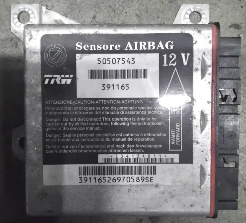 Centralina airbag alfa romeo 159 codice 50507543