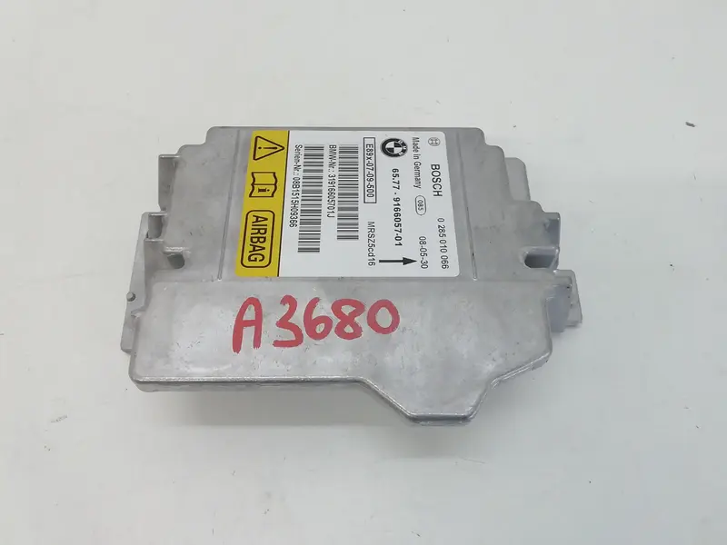 Centralina Airbag BMW Serie 3 E91 Touring 2° Serie 9166057 Diesel 2000