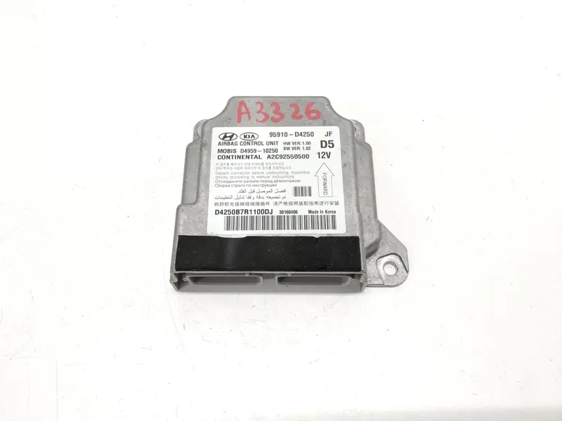 Centralina Airbag KIA Optima 4° Serie 95910D4250 95910-D4250 Diesel 1.7