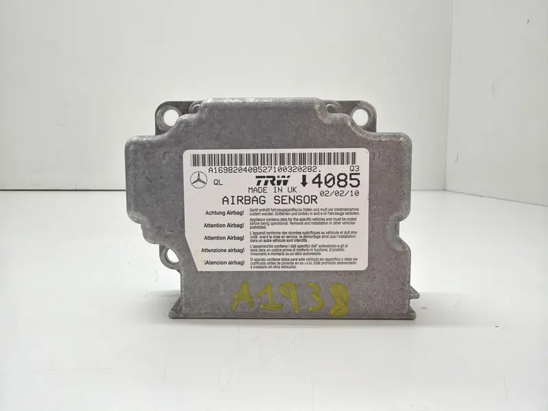 Centralina Airbag MERCEDES Classe A W169 4° Serie A1698204085 A1698204085 Diesel 2.0