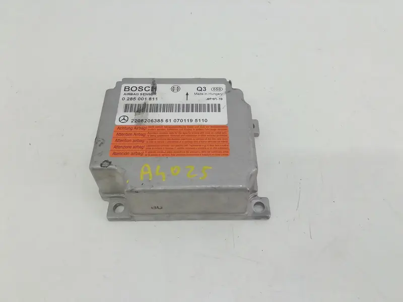Centralina Airbag MERCEDES Classe S W220 4° Serie 2208206385 Diesel 3200 (99>05)