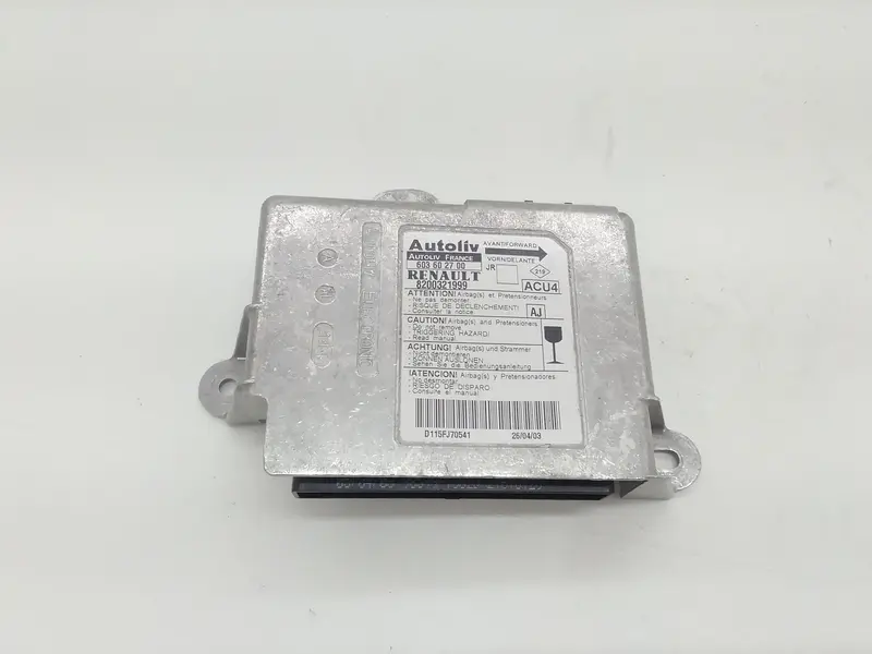 Centralina Airbag RENAULT Megane ll Serie (02>06) 8200321999 Diesel 1500 (02>06)