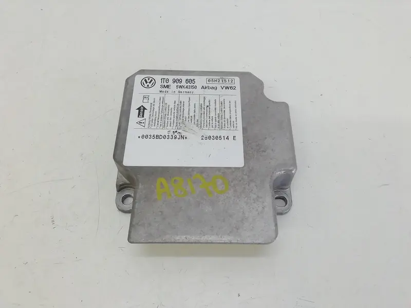 Centralina Airbag VOLKSWAGEN Touran 1° Serie 1T0909605 Diesel 2000 (03>07)