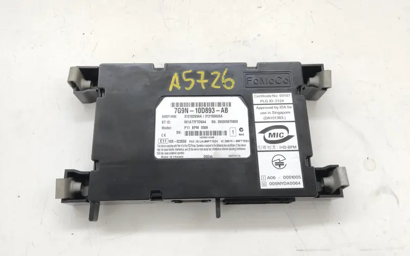 Centralina bluetooth telefono LAND ROVER Freelander 2° Serie 7G9N10D893AB Diesel 2.2 (03>06)
