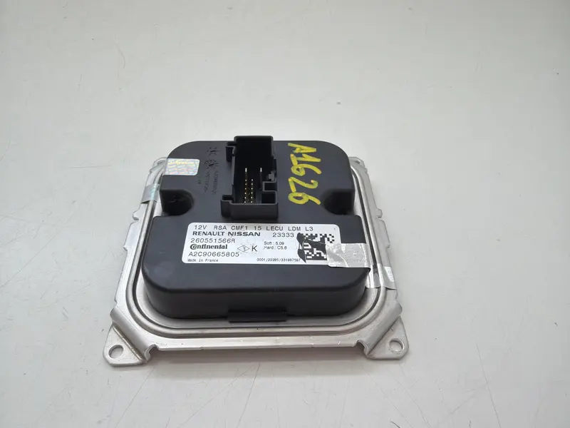 Centralina fari a LED RENAULT CLIO Serie V (19>) 260551566R Benzina