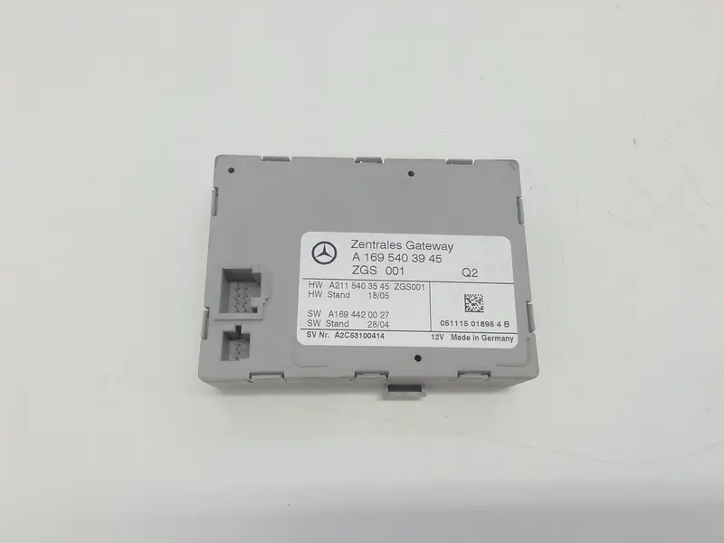 Centralina Gateway MERCEDES Classe A W169 3° Serie A1695403945 Benzina 1700 (04>08)
