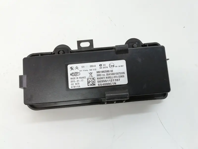 Centralina Modulo di controllo CITROEN C5 Station Wagon (08>18) 9801862580 Diesel 2700 (08>18)