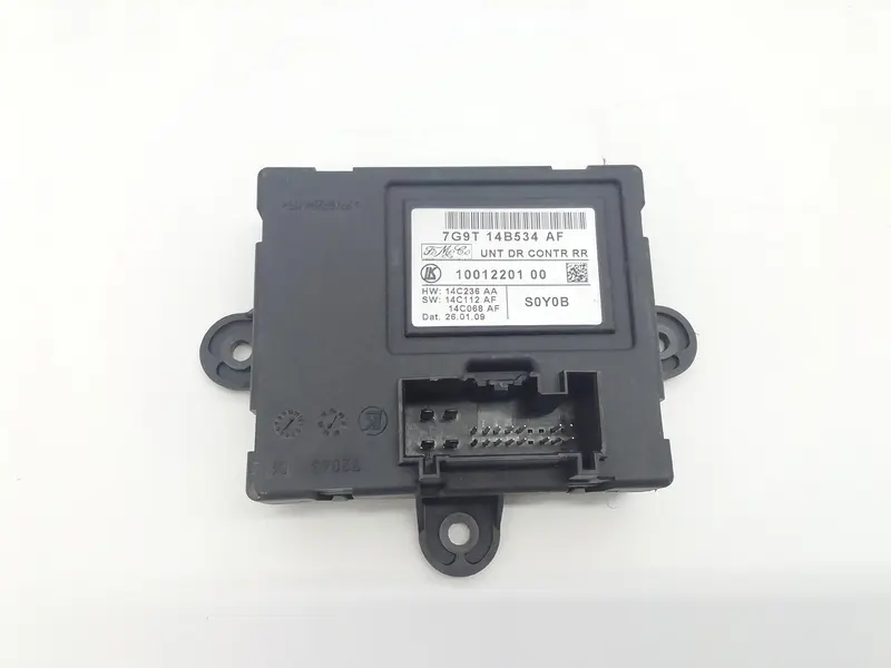 Centralina porta posteriore dx FORD Mondeo Berlina 4° Serie 7G9T 14B534 AF Diesel 2000 (03>05)