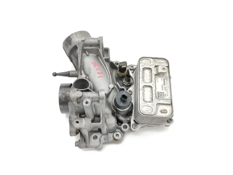 Filtro olio completo di scambiatore acqua/olio MERCEDES Classe S W222 6° Serie A6541800265 Diesel 2.9