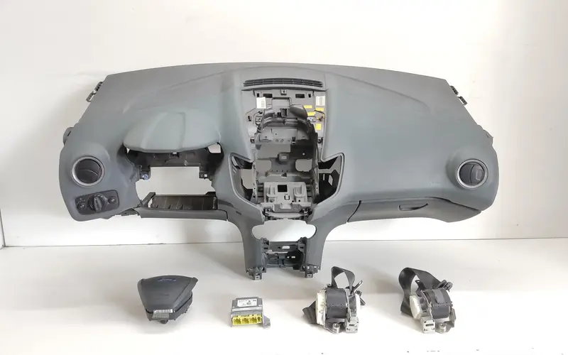 Kit Airbag Completo FORD Fiesta 6° Serie 1743295 8V5114B321BG,DI101G46V120,C1BBA61294AC,C1BBA61295AC Bifuel/Gas 1.4 (08>17)