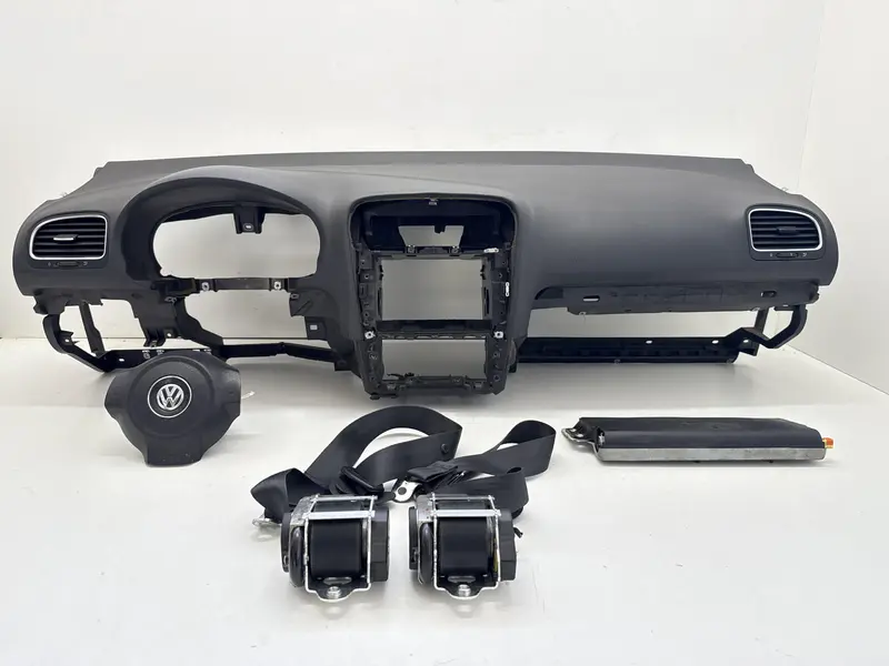 Kit Airbag Completo VOLKSWAGEN Golf 6 Berlina (08>12) 1K4857705AH,5K1880841A,5K0880201D,1K4857706AK Diesel 2.0 (08>12)