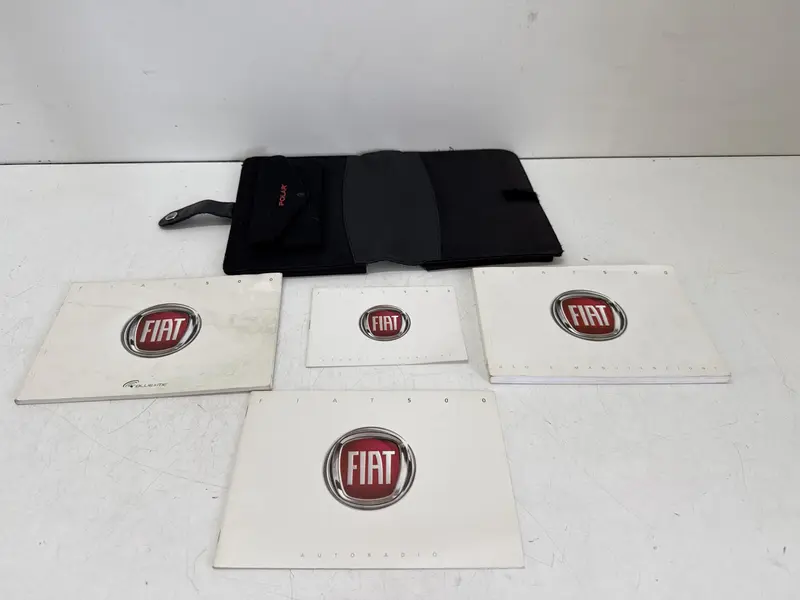 Libretto uso e manutenzione FIAT 500 Cabrio Serie (15>) Benzina