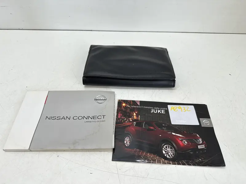 Libretto uso e manutenzione NISSAN Juke Serie F15 Benzina (14>18)