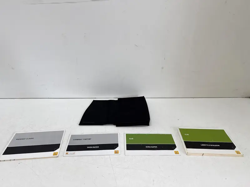 Libretto uso e manutenzione RENAULT Clio IV Sporter (13>18) Benzina (13>18)