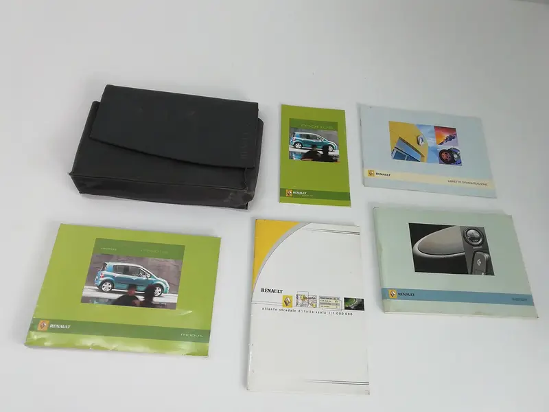 Libretto uso e manutenzione RENAULT Modus 2° Serie 8200723656 Benzina