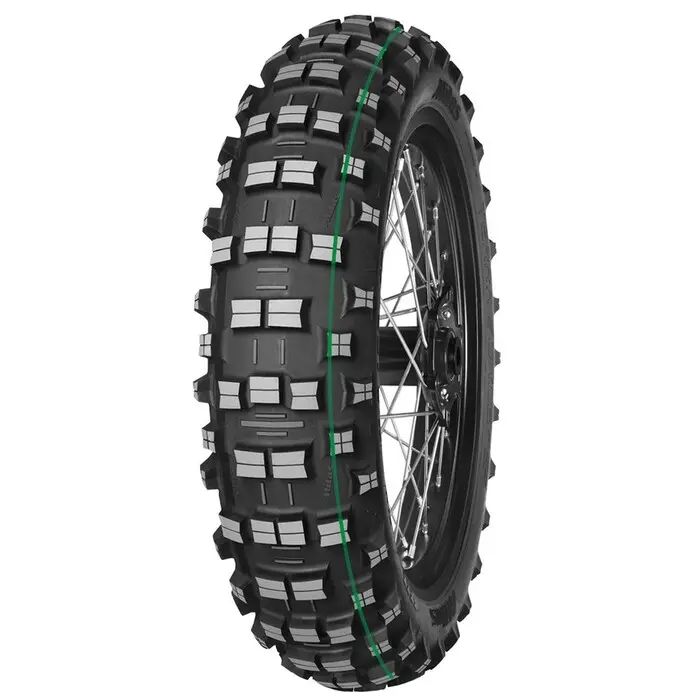 MITAS TERRA FORCE-EF SUPER LIGHT 120/90-18 65R TT R STRISCIA VERDE (TECHNICAL ENDURO) DOT25