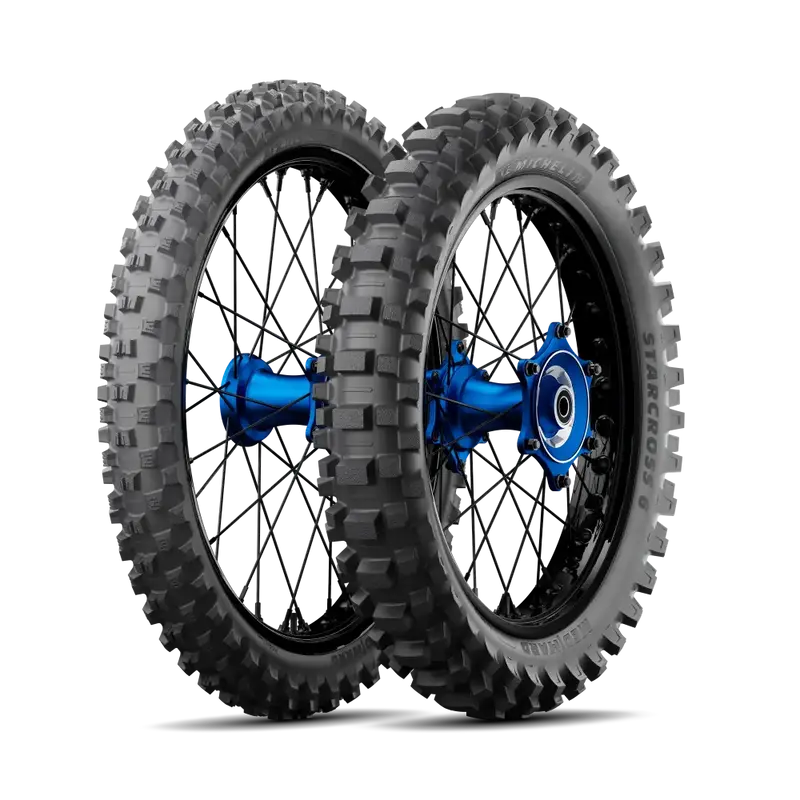 Pneumatico MICHELIN STARCROSS 6 MEDIUM HARD 110/100-18 64M R TT DOT25