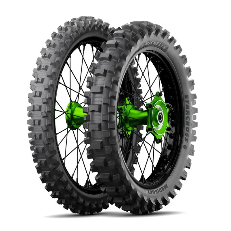 Pneumatico MICHELIN STARCROSS 6 MEDIUM SOFT 120/90-18 65M R TT DOT26